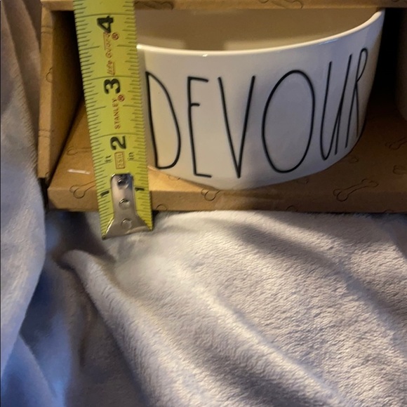 COPY - Rae Dunn Mid Size Pet Bowls -“Devour”&“Thirsty”NIP - Picture 3 of 3